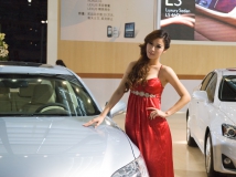 汽車嘉年華 - 紅女郎