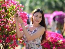 2014年11月 蓮花山公園簕杜鵑人像攝影 (1 of 2)